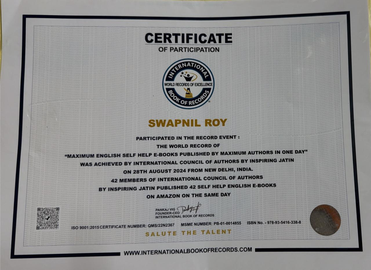 Certificate 1